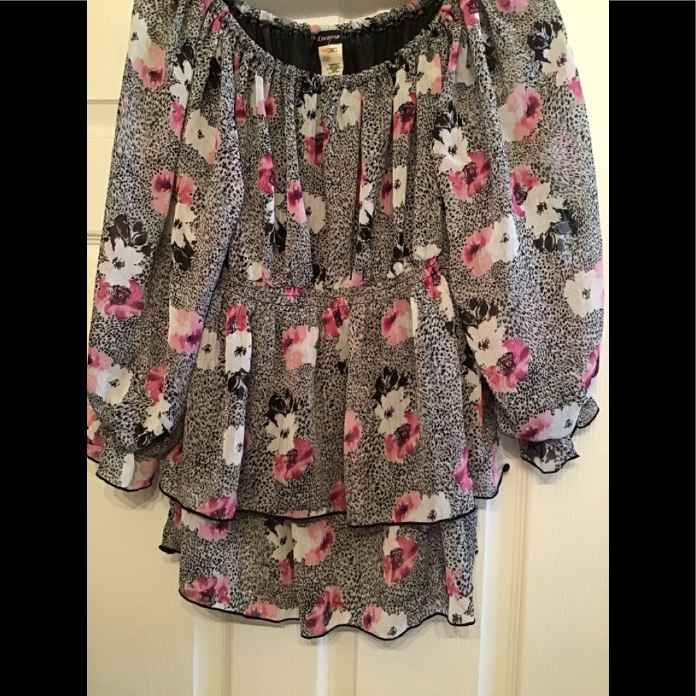 Cocomo Ruffled Floral Shirt